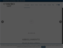 Tablet Screenshot of corio1957.com